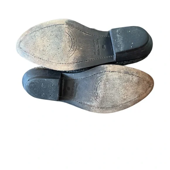 Golden Goose Glitter Sparkling Silver Western Ankle Booties - Picture 7 of 11